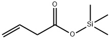 3-Butenoic acid, trimethylsilyl ester Struktur