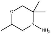 4-Morpholinamine,2,5,5-trimethyl- Struktur