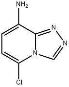 5-chloro-[1,2,4]triazolo[4,3-a]pyridin-8-amine Struktur