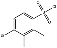 Benzenesulfonyl chloride, 4-bromo-2,3-dimethyl- Struktur