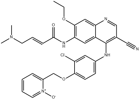 Neratinib pyridine N-oxide (M3) Struktur