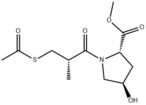 Fluorocaptopril Precursor Struktur