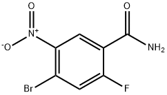 Benzamide, 4-bromo-2-fluoro-5-nitro- Struktur