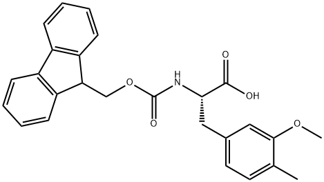 2-cyclohexyl-3-(9H-fluoren-11-ylmethoxycarbonylamino)propanoic acid(WXC09079) Struktur