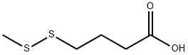 Butanoic acid, 4-(methyldithio)- Struktur