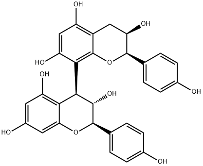 Afzelechin-(4alpha->8)-epiafzelechin Struktur