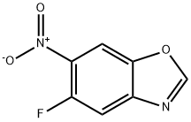 Benzoxazole, 5-fluoro-6-nitro- Struktur