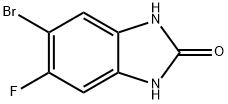 2H-Benzimidazol-2-one, 5-bromo-6-fluoro-1,3-dihydro- Struktur