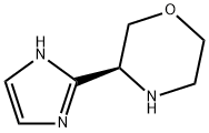 Morpholine, 3-(1H-imidazol-2-yl)-, (3S)- Struktur