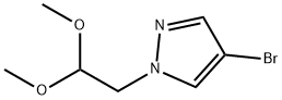 4-Bromo-1-(2,2-dimethoxyethyl)pyrazole Struktur