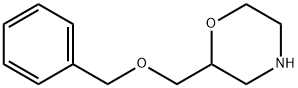 Morpholine, 2-[(phenylmethoxy)methyl]- Struktur