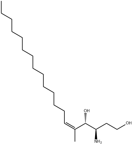 cis-4-methylsphingosine Struktur