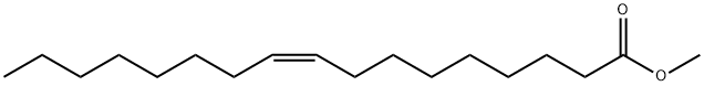 9-Heptadecenoic acid, methyl ester, (9Z)- Struktur