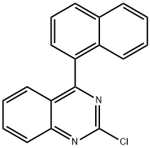 2-chloro-4-(1-naphthalenyl)-quinazoline Struktur