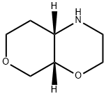 Pyrano[3,4-b][1,4]oxazine, octahydro-,(4aS,8aS)- Struktur