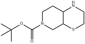 Tert-Butyl Hexahydro-1H-Pyrido[3,4-B][1,4]Thiazine-6(7H)-Carboxylate(WX111371) Struktur