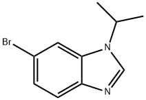 1H-Benzimidazole, 6-bromo-1-(1-methylethyl)- Struktur