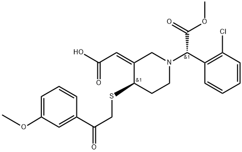 (S,R)-cis-Clopidogrel-MP Derivative Struktur