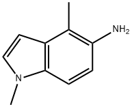 1,4-dimethyl-1H-indol-5-amine Struktur