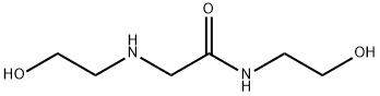 N-(2-Hydroxyethyl)-2[(2-hydroxyethyl)amino]acetamide, 75 % Struktur