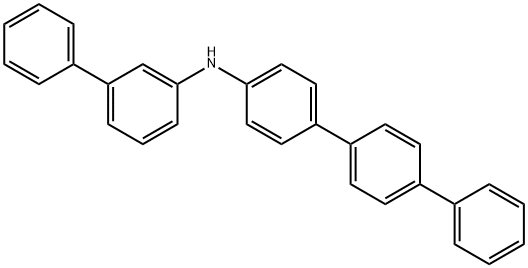 [1,1':4',1''-Terphenyl]-4-amine, N-[1,1'-biphenyl]-3-yl- Struktur