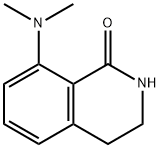 1(2H)-Isoquinolinone, 8-(dimethylamino)-3,4-dihydro- Struktur