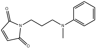 1H-Pyrrole-2,5-dione, 1-[3-(methylphenylamino)propyl]- Struktur