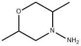 4-Morpholinamine, 2,5-dimethyl- Struktur