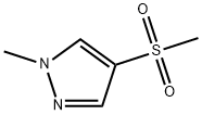 1-methyl-4-(methylsulfonyl)-1H-pyrazole Struktur