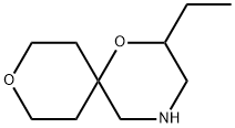 1,9-Dioxa-4-azaspiro[5.5]undecane,2-ethyl- Struktur