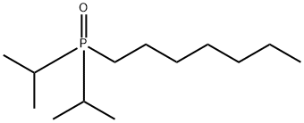 Diisopropyl Heptyl Phosphine Oxide Struktur