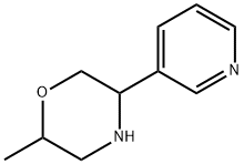 Morpholine, 2-methyl-5-(3-pyridinyl)- Struktur