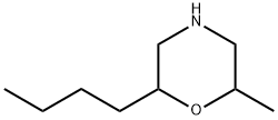 Morpholine, 2-butyl-6-methyl- Struktur