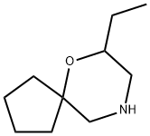 6-Oxa-9-azaspiro[4.5]decane,7-ethyl- Struktur