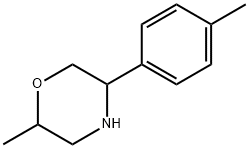 Morpholine,2-methyl-5-(4-methylphenyl)- Struktur