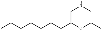 Morpholine,2-heptyl-6-methyl- Struktur