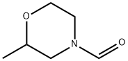 4-Morpholinecarboxaldehyde, 2-methyl- Struktur