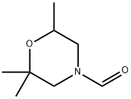 4-Morpholinecarboxaldehyde,2,2,6-trimethyl- Struktur