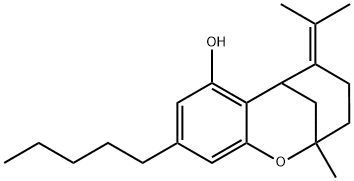 2,6-Methano-2H-1-benzoxocin-7-ol, 3,4,5,6-tetrahydro-2-methyl-5-(1-methylethylidene)-9-pentyl- (9CI) Struktur