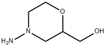 2-Morpholinemethanol, 4-amino- Struktur