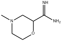 2-Morpholinecarboximidamide,4-methyl- Struktur