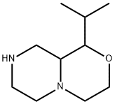 Pyrazino[2,1-c][1,4]oxazine,octahydro-1-(1-methylethyl)- Struktur