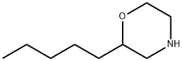 Morpholine, 2-pentyl- Struktur