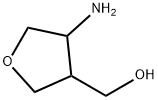 (4-Amino-tetrahydro-furan-3-yl)-methanol Struktur