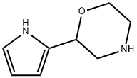 Morpholine, 2-(1H-pyrrol-2-yl)- Struktur