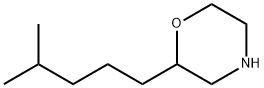 Morpholine, 2-(4-methylpentyl)- Struktur