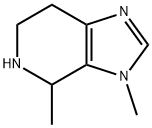 3H-Imidazo[4,5-c]pyridine, 4,5,6,7-tetrahydro-3,4-dimethyl- Struktur