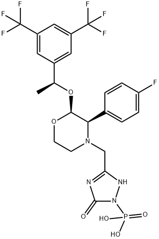 Fosaprepitant Enantiomer Struktur