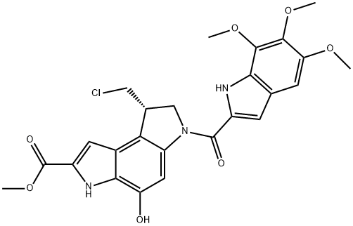 (S)-SECO-DUOCARMYCIN SA 結(jié)構(gòu)式