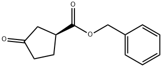 benzyl (S)-3-oxocyclopentane-1-carboxylate Struktur